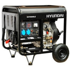 Дизельный генератор Hyundai DHY 8000LE