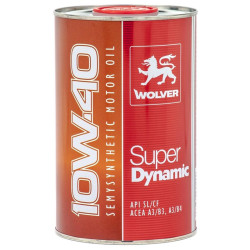 Олива WOLVER 10W40. Super Dinamic