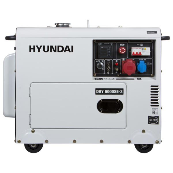 Дизельний генератор Hyundai DHY 6000SE-3