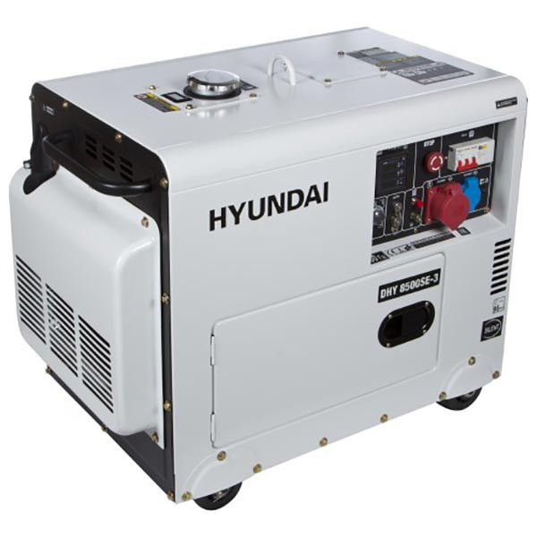 Дизельний генератор Hyundai DHY 8000SE-3