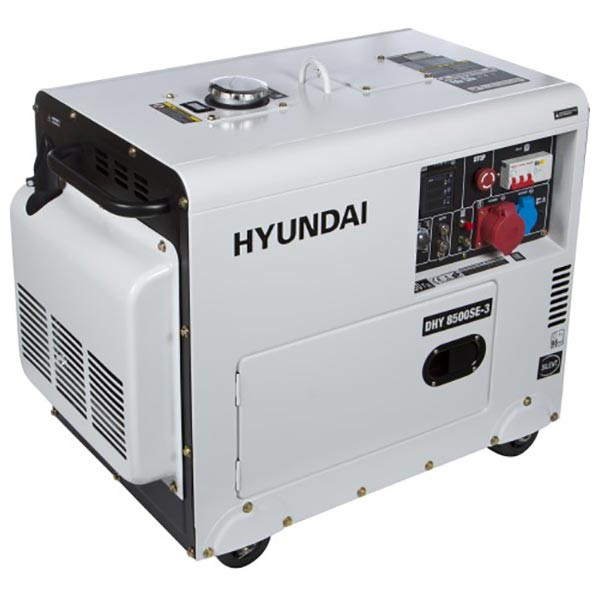 Дизельний генератор Hyundai DHY 8500SE-3